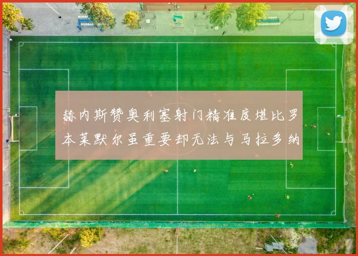 赫内斯赞奥利塞射门精准度堪比罗本莱默尔虽重要却无法与马拉多纳相提并论