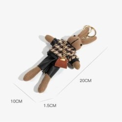  keychain women's new fashion simple rabbit bag pendant cute accessories little rabbit pendant