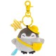 Pure cool day positive school bag little penguin plush pendant action figure backpack hanging cartoon doll keychain love to learn penguin star button