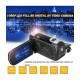 1080P Camcorder Digital Video Camera USB Rechargeable TFT LCD 24MP 16X Zoom DV AV Night