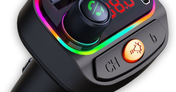 CRUST CS30 Car Bluetooth Device with Call Receiver, FM Transmitter for ...