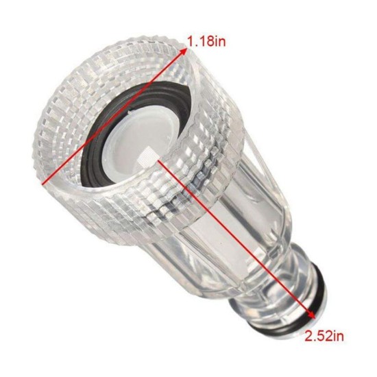 Navani Water Filter Pressure Washer Accessory Suitable for Black & Decker, Bosch (Pack of 2) Navani Water Filter Pressure Washer Accessory Suitable for Black & Decker, Bosch (Pack of 2)