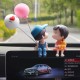 Car decoriation cartoon interior decoration, cnter console, rearview mirror, car acessories