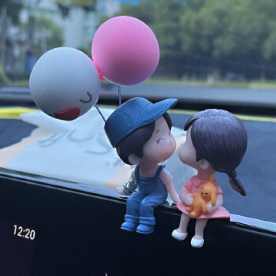 Car decoriation cartoon interior decoration, cnter console, rearview mirror, car acessories