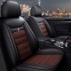 1PC Universal Car SUV Front Seat Cover PU Leather Full Surround Protector