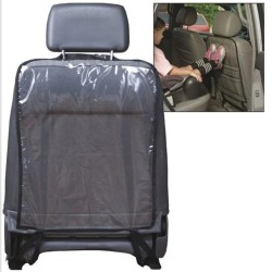 1Pc Car Care Seat Protection Back Cover Universal Child Protection Cover Transparent Cleaning Anti-Kick Pad