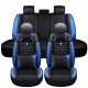 5 Seats Universal Car Seat Covers Deluxe PU Leather Seat Cushion Full Set Cover