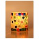 AFAST Multicolour Table Top Glass Tea Light Holder - Pack of 1