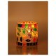 AFAST Multicolour Table Top Glass Tea Light Holder - Pack of 1