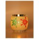 AFAST Multicolour Table Top Glass Tea Light Holder - Pack of 1 AFAST Multicolour Table Top Glass Tea Light Holder - Pack of 1