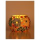 AFAST Multicolour Table Top Glass Tea Light Holder - Pack of 1