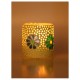 AFAST Multicolour Table Top Glass Tea Light Holder - Pack of 1