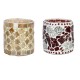 AFAST Multicolour Table Top Glass Tea Light Holder - Pack of 2 AFAST Multicolour Table Top Glass Tea Light Holder - Pack of 2