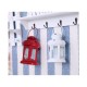 Arsalan Table Top and Hanging Iron Tea Light Holder - Pack of 2