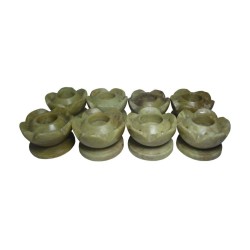Avinash Handicrafts Brown Candle Stand - Set of 8