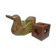 Avinash Handicrafts Brown Tealight Candle Holder Avinash Handicrafts Brown Tealight Candle Holder