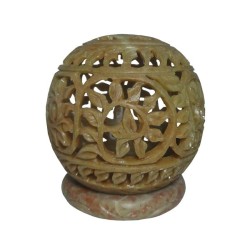 Avinash Handicrafts Textured Candle Holders