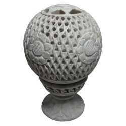 Avinash Handicrafts White Tealight Candle Holder