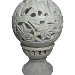 Avinash Handicrafts White Tealight Candle Holder