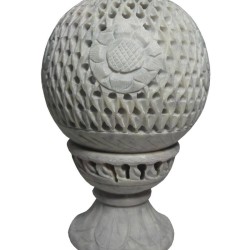 Avinash Handicrafts White Tealight Candle Holder