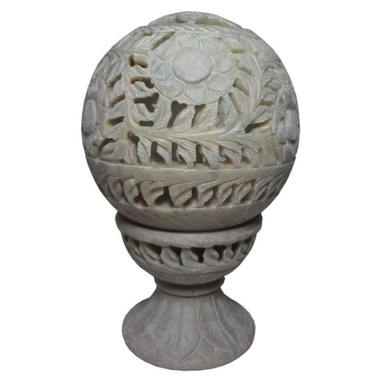 Avinash Handicrafts White Tealight Candle Holder