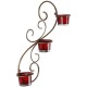 Home Sparkle Gold Hanging Iron Tea Light Holder - Pack of 1