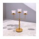 Hosley Gold Table Top Iron Tea Light Holder - Pack of 1