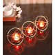 Hosley Gold Table Top Iron Tea Light Holder - Pack of 1