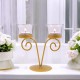 Hosley Table Top Iron Tea Light Holder - Pack of 1 Hosley Table Top Iron Tea Light Holder - Pack of 1