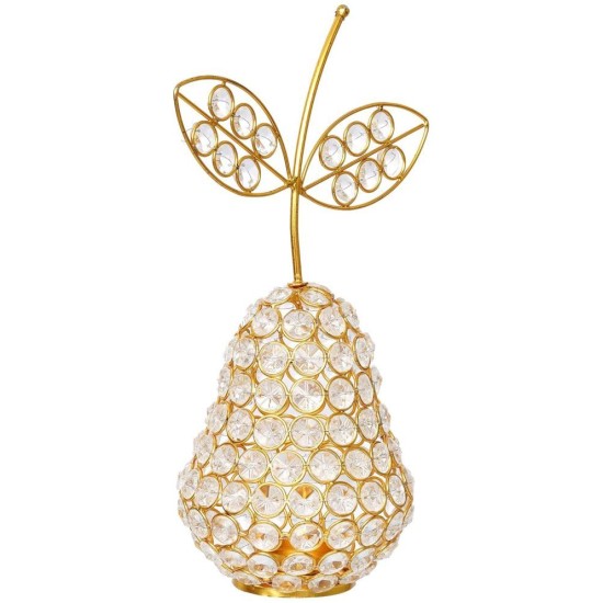 JaipurCrafts Gold Table Top Iron Tea Light Holder - Pack of 1