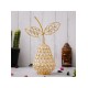 JaipurCrafts Gold Table Top Iron Tea Light Holder - Pack of 1