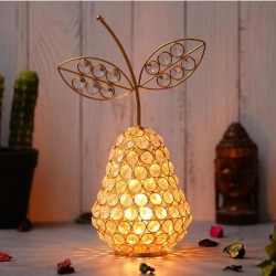 JaipurCrafts Gold Table Top Iron Tea Light Holder - Pack of 1
