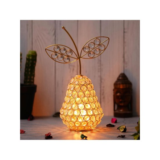 JaipurCrafts Gold Table Top Iron Tea Light Holder - Pack of 1