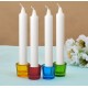 Naturahive Table Top Glass Tea Light Holder - Pack of 4 Naturahive Table Top Glass Tea Light Holder - Pack of 4