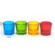 Naturahive Table Top Glass Tea Light Holder - Pack of 4 Naturahive Table Top Glass Tea Light Holder - Pack of 4