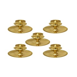 Shakuntla Vintage Table Top Metal Hurricanes - Pack of 5