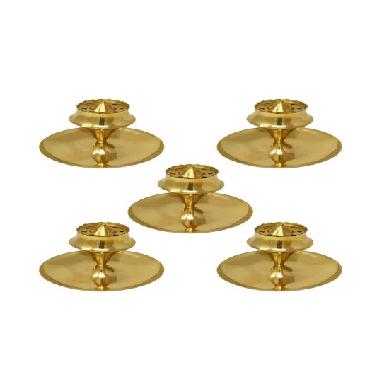 Shakuntla Vintage Table Top Metal Hurricanes - Pack of 5 Shakuntla Vintage Table Top Metal Hurricanes - Pack of 5