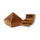 Shakuntla Vintage Table Top Wood Pillar Candle Holder - Pack of 1