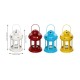 eCraftIndia Multicolour Table Top Iron Tea Light Holder - Pack of 4