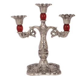 eCraftIndia Red Candle stand