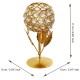 eCraftIndia White & Gold-Toned Leaf Shape Crystal Tea Light Holder eCraftIndia White & Gold-Toned Leaf Shape Crystal Tea Light Holder