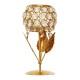 eCraftIndia White & Gold-Toned Leaf Shape Crystal Tea Light Holder eCraftIndia White & Gold-Toned Leaf Shape Crystal Tea Light Holder