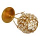 eCraftIndia White & Gold-Toned Leaf Shape Crystal Tea Light Holder eCraftIndia White & Gold-Toned Leaf Shape Crystal Tea Light Holder