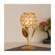 eCraftIndia White & Gold-Toned Leaf Shape Crystal Tea Light Holder eCraftIndia White & Gold-Toned Leaf Shape Crystal Tea Light Holder
