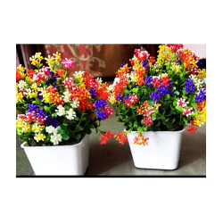 zonezer - Multicolor Wild Artificial Flower ( Pack of 2 )