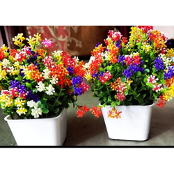 zonezer - Multicolor Wild Artificial Flower ( Pack of 2 )