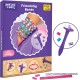 Imagimake 3-in-1 Awesome Craft Kit - Kids Arts and Crafts - Arts and Crafts for Kids Ages 6-8 - Air Dry Clay, Paper Quilling Kit, Stamp for Kids - Gifts for 5, 6, 7, 8 Year Old Girls