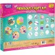 Imagimake 3-in-1 Awesome Craft Kit - Kids Arts and Crafts - Arts and Crafts for Kids Ages 6-8 - Air Dry Clay, Paper Quilling Kit, Stamp for Kids - Gifts for 5, 6, 7, 8 Year Old Girls