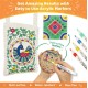 Imagimake 3-in-1 Awesome Craft Kit - Kids Arts and Crafts - Arts and Crafts for Kids Ages 6-8 - Air Dry Clay, Paper Quilling Kit, Stamp for Kids - Gifts for 5, 6, 7, 8 Year Old Girls