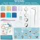 Make Your Own Clay Jewelry Beads Arts and Crafts Kit for Girls Gifts Ages 8 9 10 11 12 Teen Years Old and Up | 3 Bracelets and 3 Necklaces